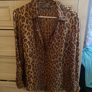 (SOLD)Ralph Lauren silk blouse